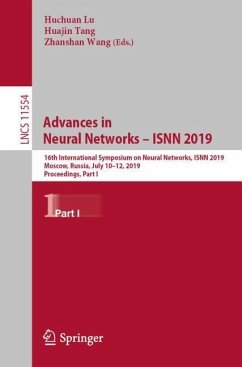 Advances in Neural Networks ¿ ISNN 2019