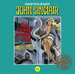 Der siebenarmige Tod / John Sinclair Tonstudio Braun Bd.92 (1 Audio-CD) - Dark, Jason