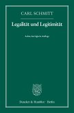 Legalität und Legitimität. (eBook, ePUB)