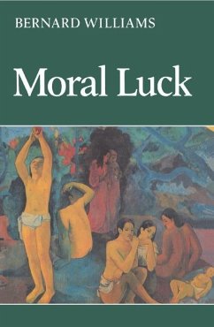 Moral Luck (eBook, ePUB) - Williams, Bernard