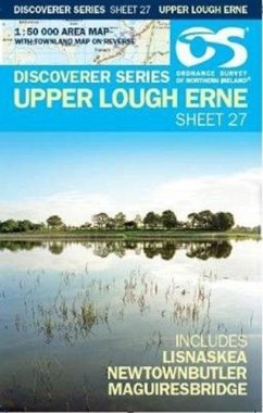 Cover Ordnance Survey Discoverer Series Upper Lough Erne