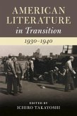American Literature in Transition, 1930-1940 (eBook, PDF)