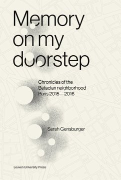 Memory on My Doorstep (eBook, PDF) - Sarah Gensburger, Gensburger