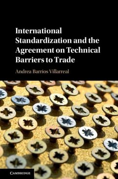 Cover International Standardization and the Agreement on Technical Barriers to Trade (eBook, ePUB)