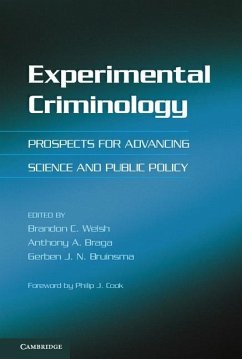 Experimental Criminology (eBook, ePUB)