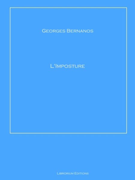 L'Imposture (eBook, ePUB)