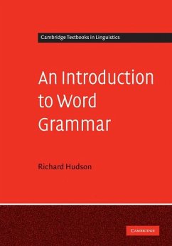 Cover Introduction to Word Grammar (eBook, ePUB)