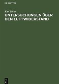 Untersuchungen über den Luftwiderstand