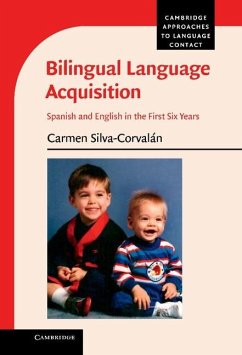Cover Bilingual Language Acquisition (eBook, ePUB)