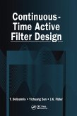 Continuous-Time Active Filter Design (eBook, ePUB)