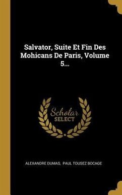 Salvator, Suite Et Fin Des Mohicans De Paris, Volume 5... - Dumas, Alexandre