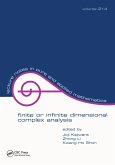 Finite or Infinite Dimensional Complex Analysis (eBook, PDF)