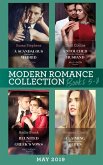 Modern Romance June 2019 Books 5-8: Untouched Until Her Ultra-Rich Husband / A Scandalous Midnight in Madrid / Reunited by the Greek's Vows / Claiming His Replacement Queen (eBook, ePUB)