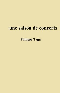 Cover Une Saison de concerts (eBook, ePUB)