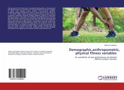 Demographic,anthropometric, physical fitness variables