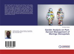 Gender Analysis on Post-Harvest Management of Moringa Stenopetals