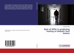 Role of APSV in predicting healing of diabetic foot lesions