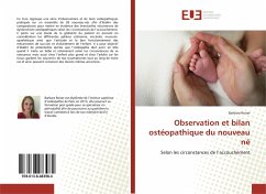 Observation et bilan ostéopathique du nouveau né - Reiser, Barbara