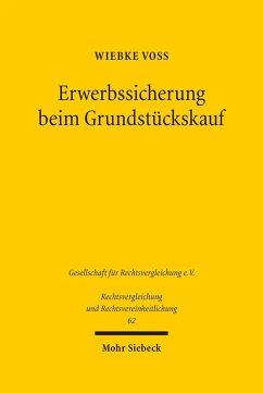 Erwerbssicherung beim Grundstückskauf (eBook, PDF) - Voß, Wiebke