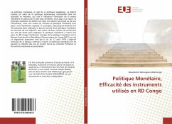 Politique Monétaire, Efficacité des instruments utilisés en RD Congo - Kabungulu Wakilongo, Dieudonné