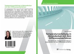 Temperaturverteilung in Betondecken mit dem Differenzenverfahren - Yurchieva, Iliana