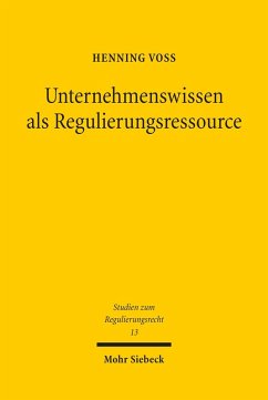 Unternehmenswissen als Regulierungsressource (eBook, PDF) - Voß, Henning