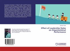 Effect of Leadership Styles on Organizational Performance
