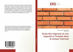 Accès des migrants et non migrants à l¿emploi dans le secteur informel - Dada Tabeu, Baurice Mikael;Yira, Parfait