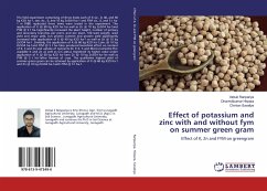 Effect of potassium and zinc with and without fym on summer green gram - Ranpariya, Vatsal;Hirpara, Dharmikkumar;Savaliya, Chintan