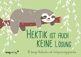 Hektik ist auch keine Lösung - 20 lässige Postkarten mit Entspannungsgarantie Hektik ist auch keine Lösung - 20 lässige Postkarten mit Entspannungsgarantie