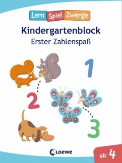 LernSpielZwerge, Kindergartenblock - Erster Zahlenspaß