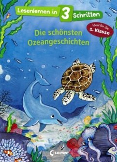 Cover Lesenlernen in 3 Schritten - Die schönsten Ozeangeschichten