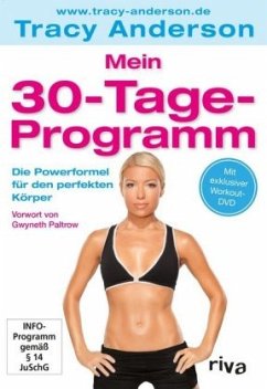 Mein 30-Tage-Programm, mit Workout-DVD - Anderson, Tracy