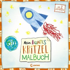 Mein buntes Kritzel-Malbuch (Rakete) - Pautner, Norbert