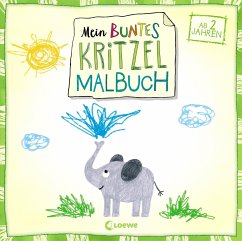 Mein buntes Kritzel-Malbuch (Elefant) - Pautner, Norbert