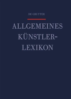 Allgemeines Künstlerlexikon Band 107