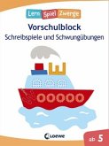 LernSpielZwerge, Vorschulblock - Schreibspiele und Schwungübungen