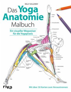 Das Yoga-Anatomie-Malbuch - Solloway, Kelly;Stutzman, Samantha