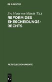 Reform des Ehescheidungsrechts (eBook, PDF)