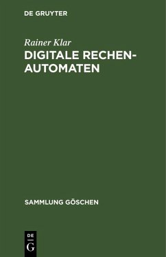 Digitale Rechenautomaten (eBook, PDF) - Klar, Rainer
