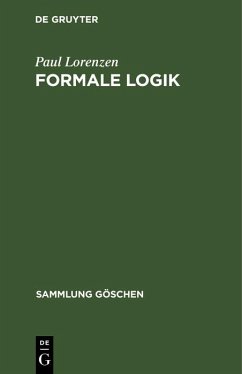 Cover Formale Logik (eBook, PDF)