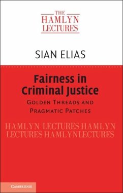 Fairness in Criminal Justice (eBook, ePUB) - Elias, Sian
