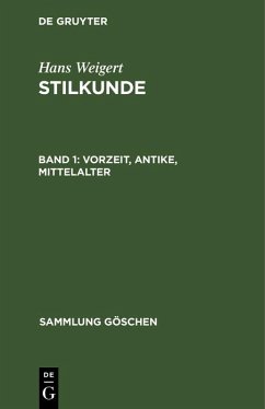 Vorzeit, Antike, Mittelalter (eBook, PDF) - Weigert, Hans