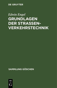 Grundlagen der Strassenverkehrstechnik (eBook, PDF) - Engel, Edwin