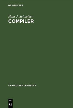 Compiler (eBook, PDF) - Schneider, Hans J.