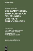 Die theoretischen Grundlagen Wärme, Verbrennung, Wärmeübertragung (eBook, PDF)