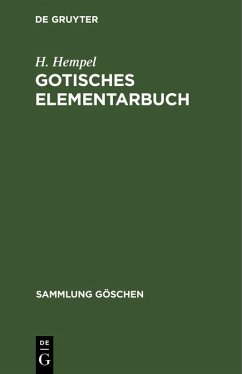 Gotisches Elementarbuch (eBook, PDF) - Hempel, H.