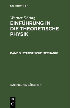 Cover Statistische Mechanik (eBook, PDF)