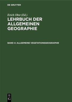 Cover Allgemeine Vegetationsgeographie (eBook, PDF)
