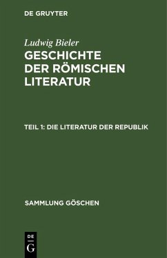 Die Literatur der Republik (eBook, PDF) - Bieler, Ludwig